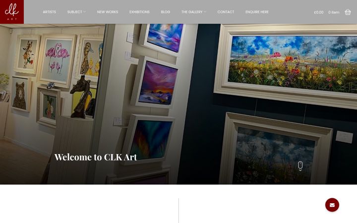 Zrzut ekranu clkart.co.uk