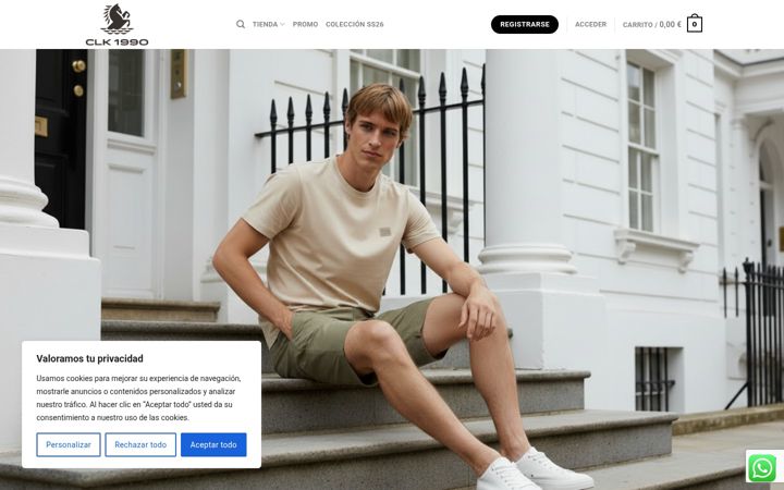 Screenshot of clkpolob2b.com