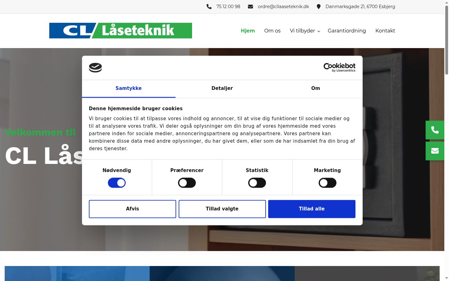 Sutikimo reklamjuostės, rodytos prieš bet kokią sąveiką, ekrano kopija