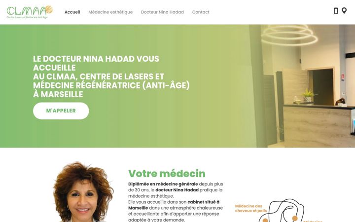 Screenshot of clmaa.fr