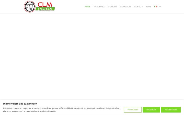 Screenshot of clmfilltech.com