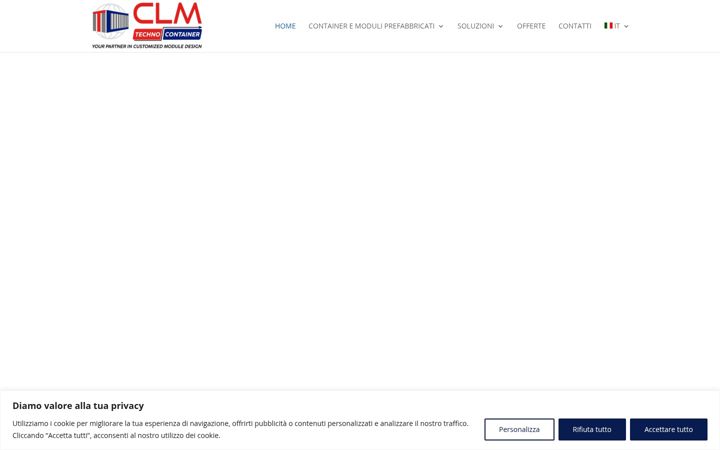 Screenshot of clmtechnocontainer.it