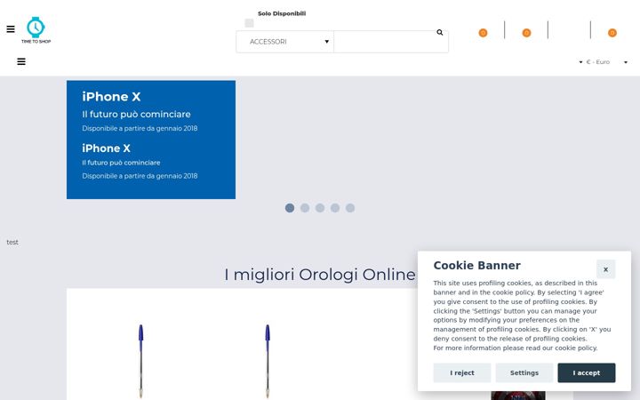 Screenshot di clobis.net