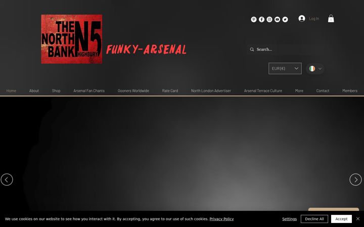 Screenshot of clockendhighbury.com
