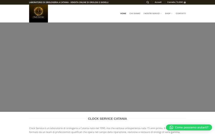 Captură de ecran a clockservice.it