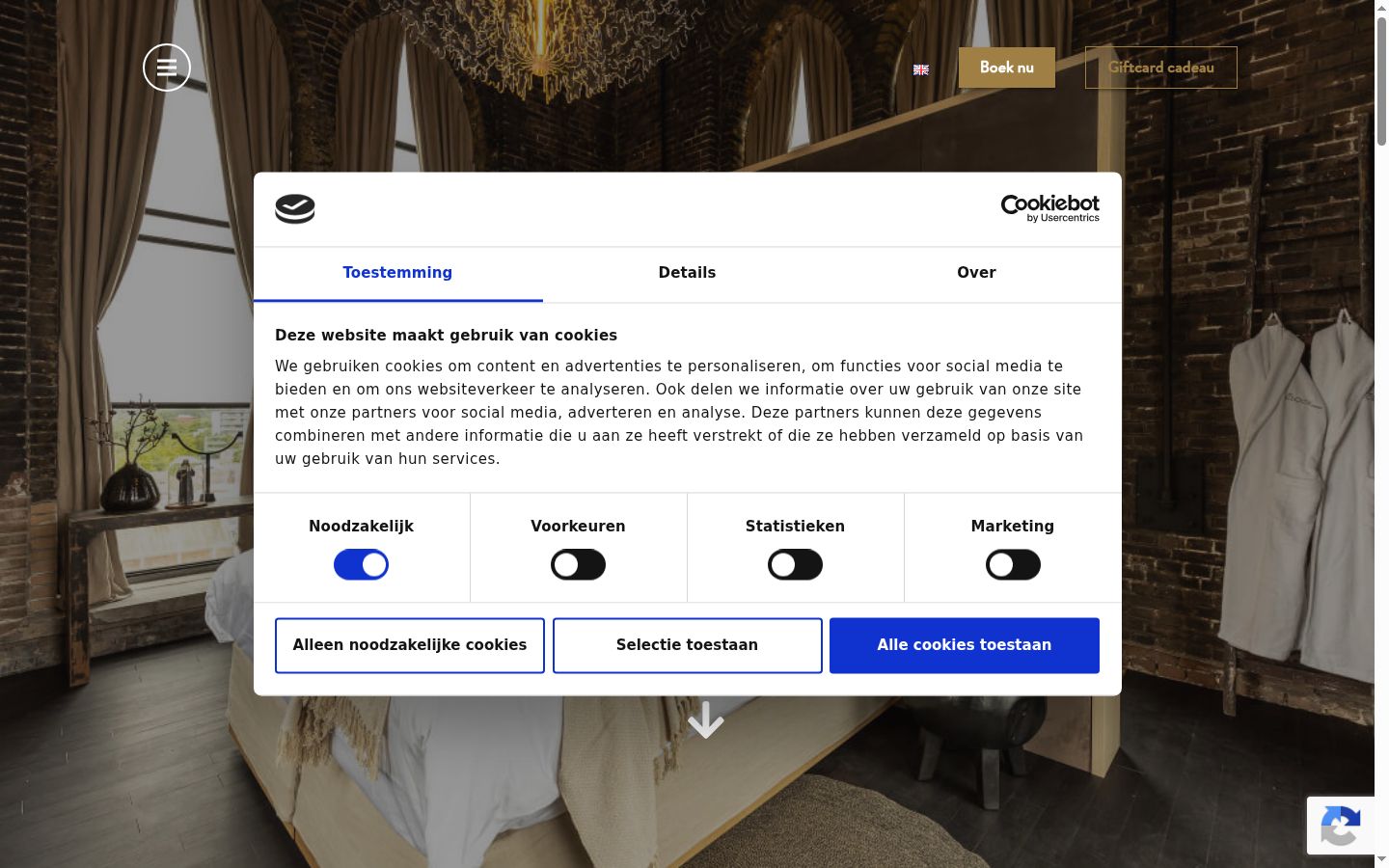 Kuvakaappaus suostumusbannerista, joka näytettiin ennen mitään vuorovaikutusta