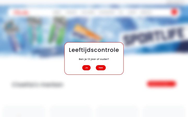 Captura de ecrã de cloetta.nl