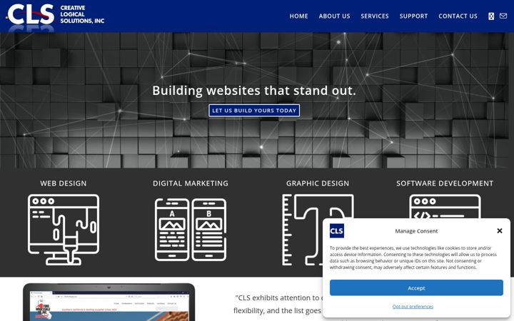 Screenshot of clogic.site