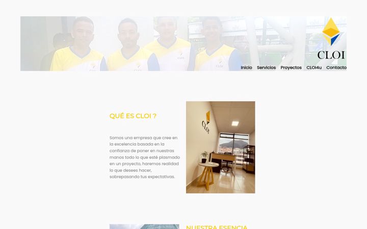 Capture d'écran de cloi.com.co