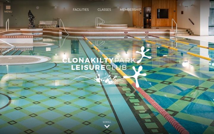 Capture d'écran de clonakiltyparkleisureclub.ie