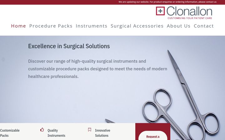 Screenshot of clonallon.com