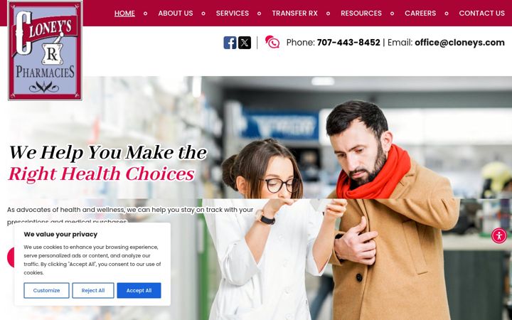 Screenshot of cloneys.com
