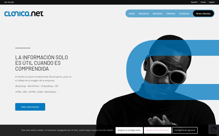 Screenshot of clonica.net