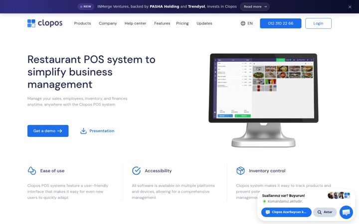 Screenshot of clopos.com
