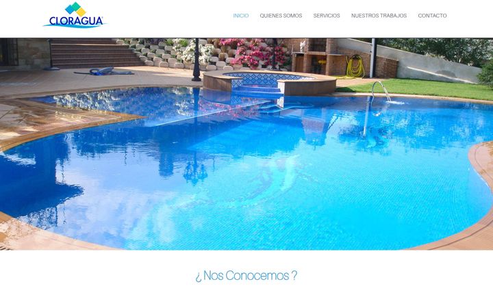 Posnetek zaslona cloragua.es