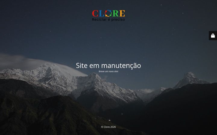 Posnetek zaslona clore.eco.br