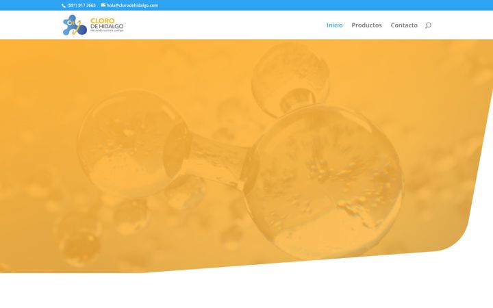 Screenshot of clorodehidalgo.com
