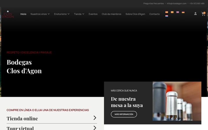 Screenshot of closdagon.com