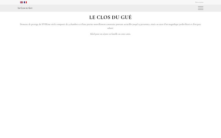 Screenshot of closdugue.com