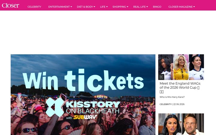 Screenshot of closeronline.co.uk