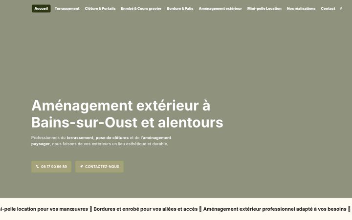Screenshot of cloture-paysage-amenagement.fr