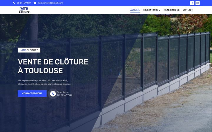Skärmbild av cloture-toulouse.fr