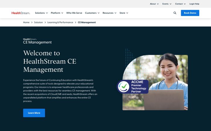 Screenshot of cloud-cme.com