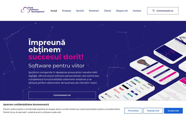 Zrzut ekranu cloud-soft.ro
