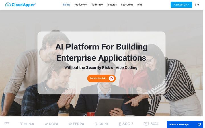 Zrzut ekranu cloudapper.ai