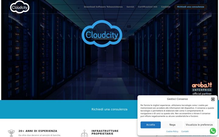 Screenshot of cloudcity.it