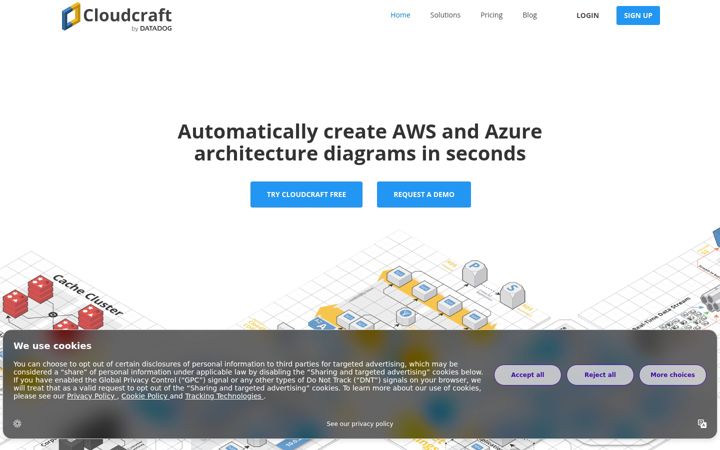 Screenshot of cloudcraft.co