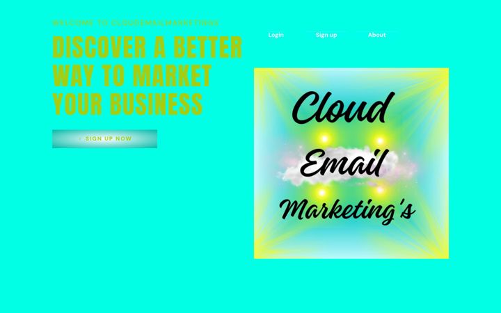 Screenshot of cloudemailmarketings.com