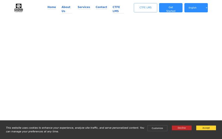 Screenshot of cloudethusiast.com