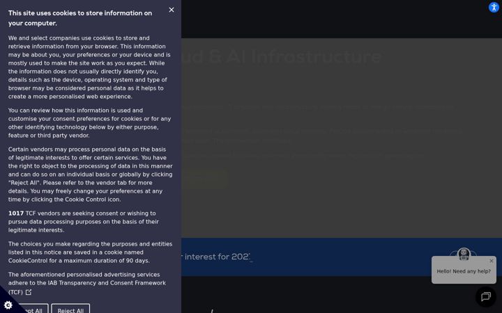 Screenshot of cloudexpoeurope.com