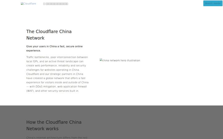 Screenshot of cloudflarecn.net