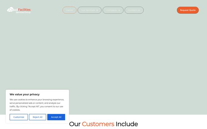 Screenshot of cloudfsg.com
