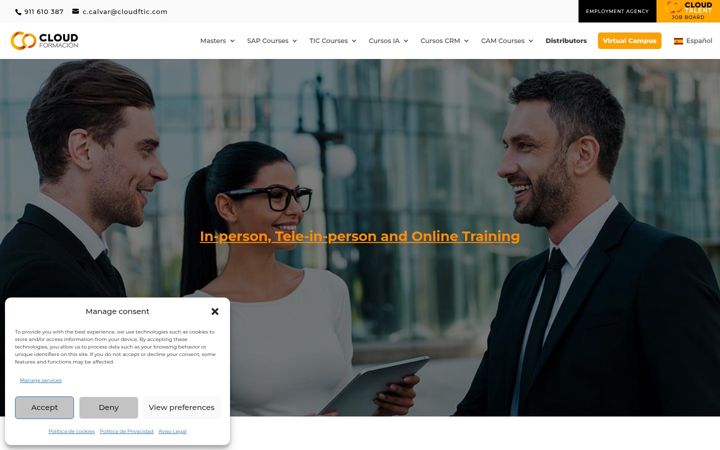 Screenshot of cloudftic.com