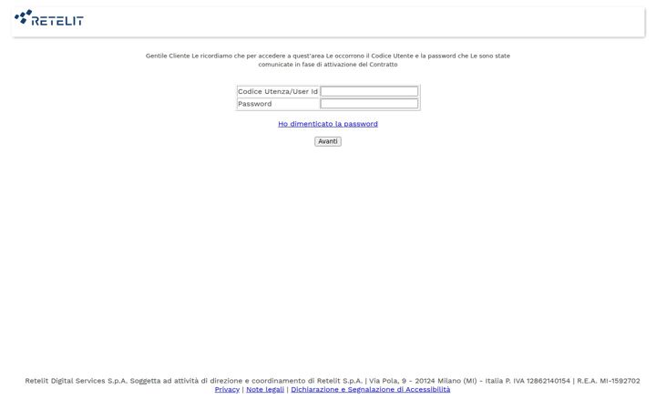 Screenshot von clouditalia.com