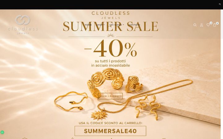 Screenshot of cloudlessjewels.it