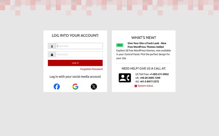 Screenshot of cloudlogin.co