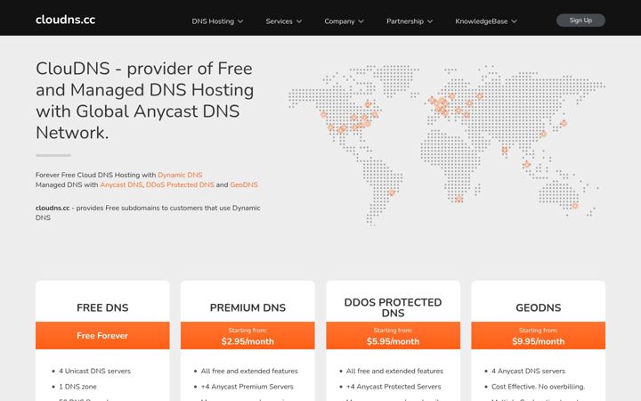 Screenshot of cloudns.cc