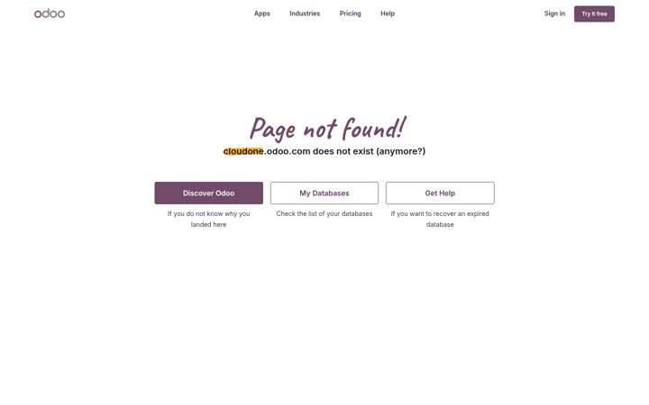 Screenshot of cloudone.co.ke