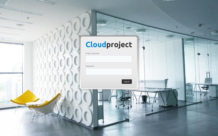 Екранна снимка на cloudproject.be