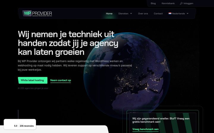 Snimka zaslona za cloudresident.nl