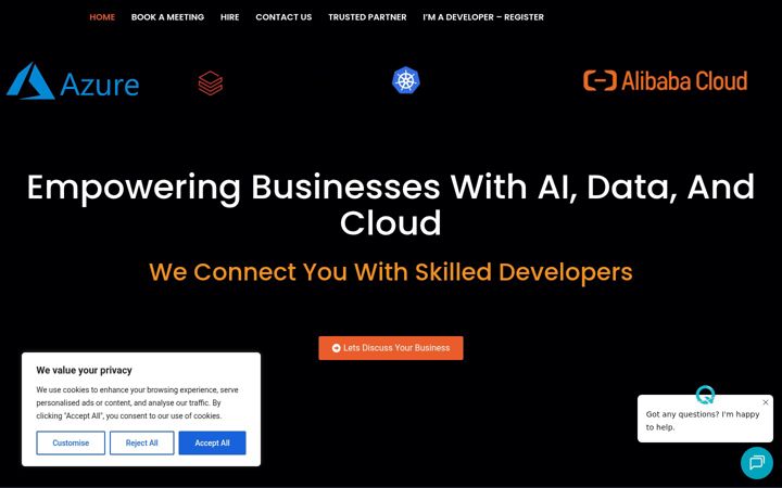 Screenshot ta' cloudrivr.co.uk