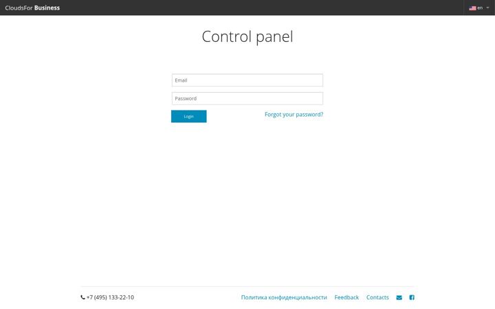 Screenshot van cloudsfor.com