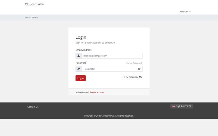 Screenshot of cloudsmartly.com