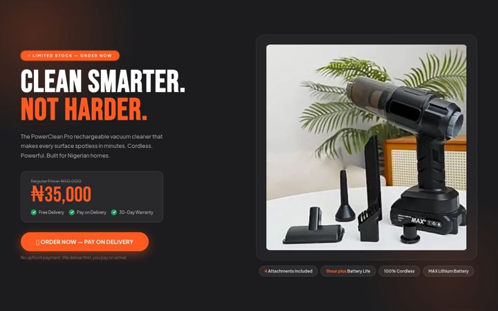 Screenshot of cloudstore.com.ng