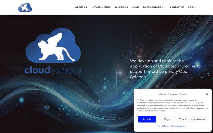 Screenshot of cloudveneto.it