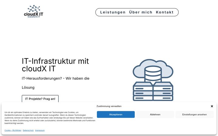 Screenshot of cloudxit.de